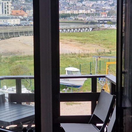Le Cocooning-Studio Deauville Marina Avec Terrasse Vue Mer Et Plage Eksteriør bilde